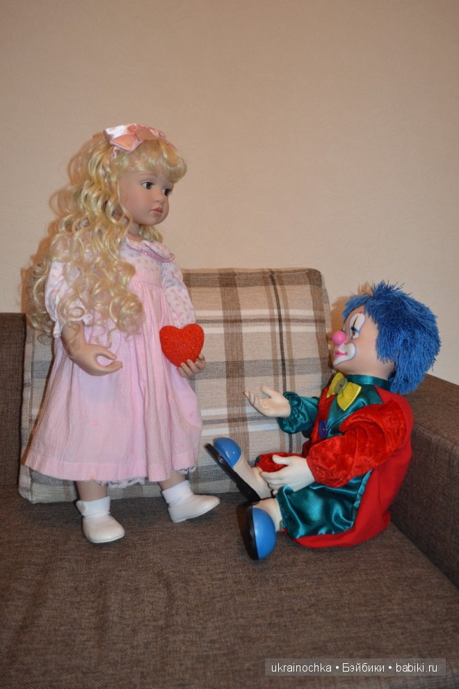 Жил-был клоун | Бэйбики Жил-был клоун — Коллекционные куклы разных авторов (Разное): редкие бренды