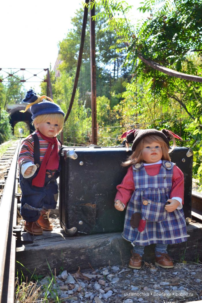 Постой, паровоз, не стучите колёса... Куклы Susi Eimer