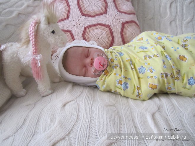 Маленький ангел Ксюша. Кукла реборн от LuckyBaby by Ekaterina Metlina