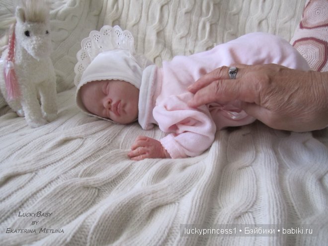 Маленький ангел Ксюша. Кукла реборн от LuckyBaby by Ekaterina Metlina (фото 2)