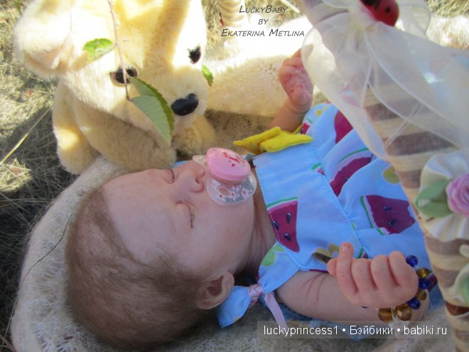 Маленький ангел Ксюша. Кукла реборн от LuckyBaby by Ekaterina Metlina