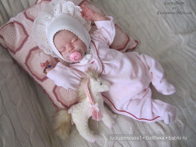 Маленький ангел Ксюша. Кукла реборн от LuckyBaby by Ekaterina Metlina (фото 9)