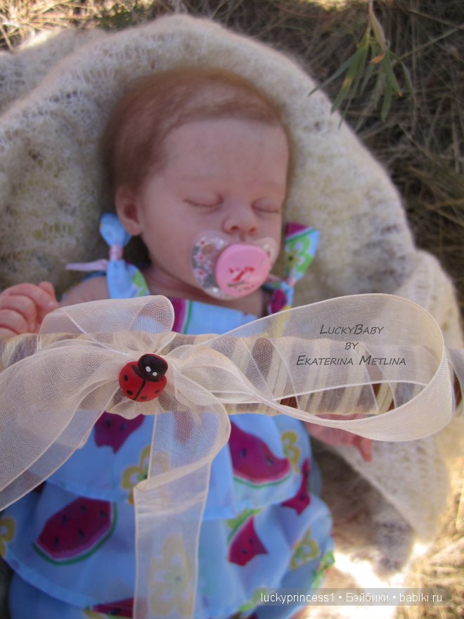 Маленький ангел Ксюша. Кукла реборн от LuckyBaby by Ekaterina Metlina