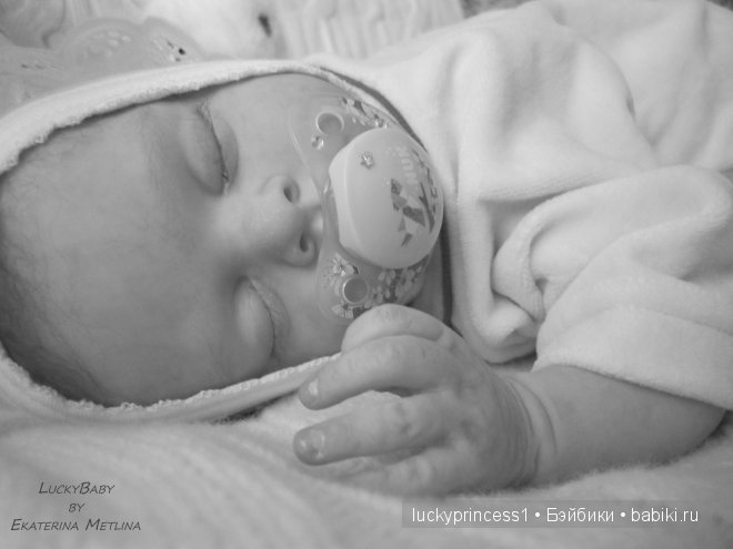 Маленький ангел Ксюша. Кукла реборн от LuckyBaby by Ekaterina Metlina (фото 6)
