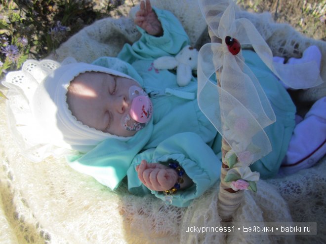 Маленький ангел Ксюша. Кукла реборн от LuckyBaby by Ekaterina Metlina