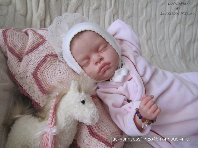 Маленький ангел Ксюша. Кукла реборн от LuckyBaby by Ekaterina Metlina