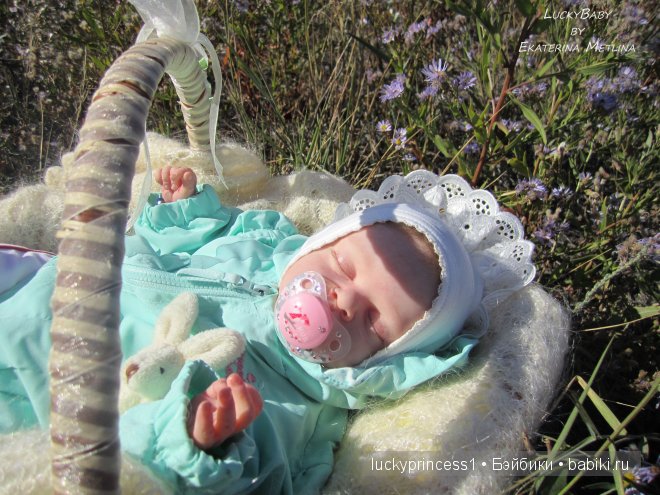 Маленький ангел Ксюша. Кукла реборн от LuckyBaby by Ekaterina Metlina