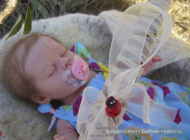 Маленький ангел Ксюша. Кукла реборн от LuckyBaby by Ekaterina Metlina