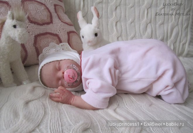 Маленький ангел Ксюша. Кукла реборн от LuckyBaby by Ekaterina Metlina (фото 5)