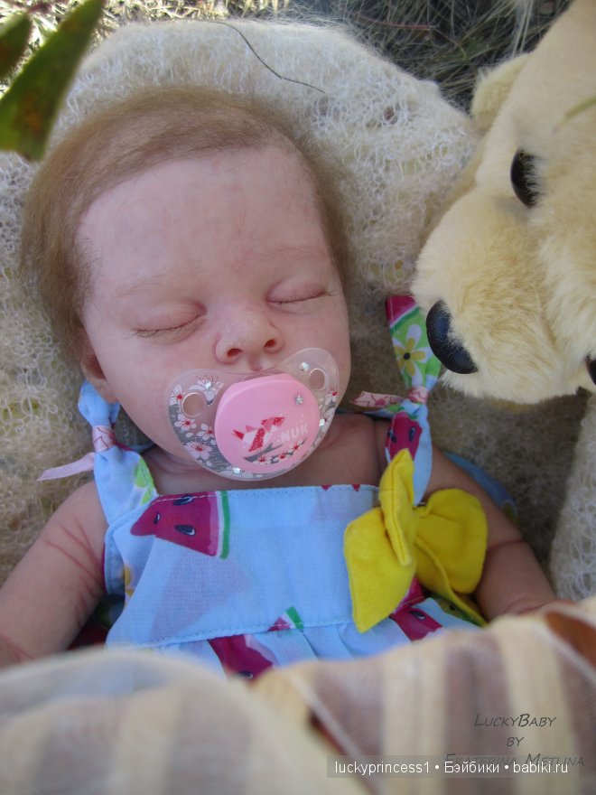 Маленький ангел Ксюша. Кукла реборн от LuckyBaby by Ekaterina Metlina