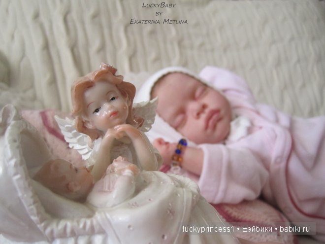 Маленький ангел Ксюша. Кукла реборн от LuckyBaby by Ekaterina Metlina