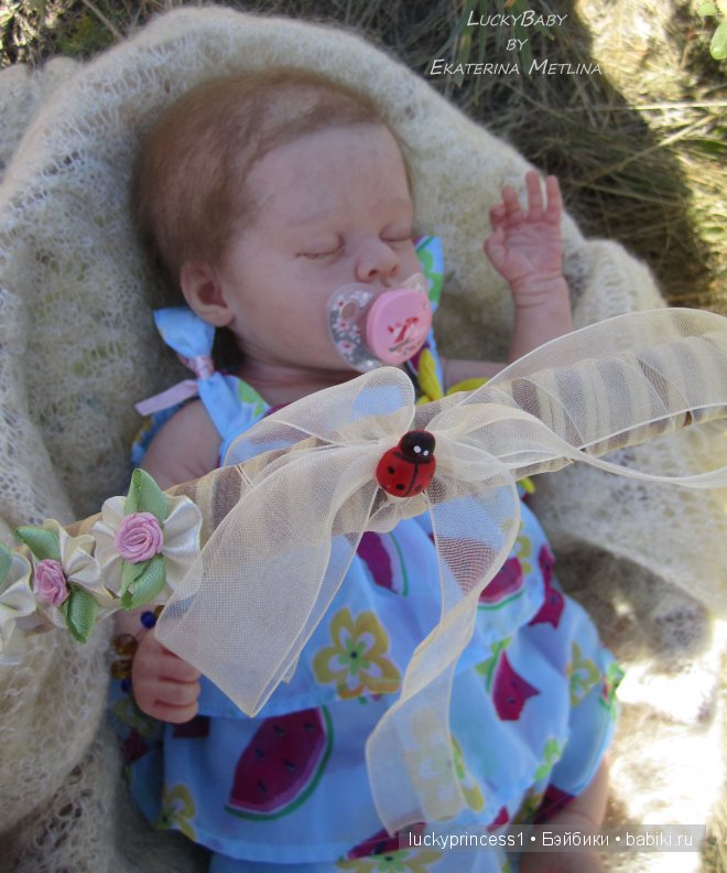 Маленький ангел Ксюша. Кукла реборн от LuckyBaby by Ekaterina Metlina