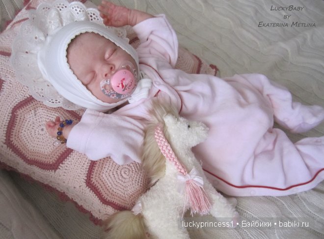 Маленький ангел Ксюша. Кукла реборн от LuckyBaby by Ekaterina Metlina (фото 8)