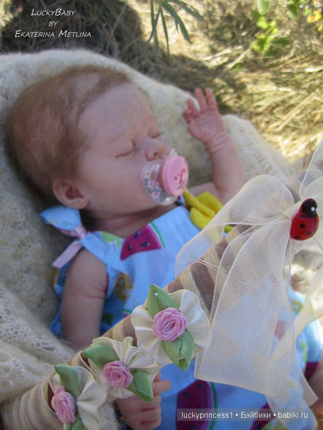 Маленький ангел Ксюша. Кукла реборн от LuckyBaby by Ekaterina Metlina