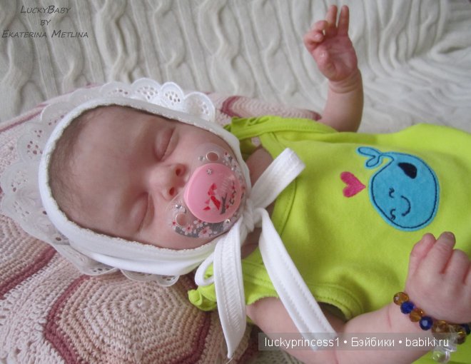Маленький ангел Ксюша. Кукла реборн от LuckyBaby by Ekaterina Metlina