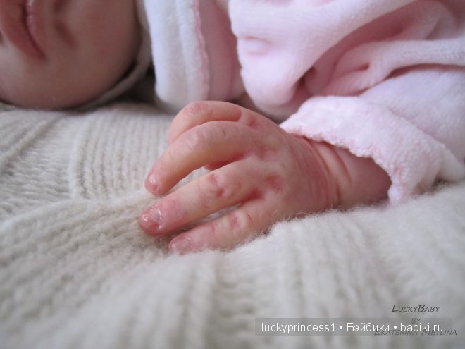 Маленький ангел Ксюша. Кукла реборн от LuckyBaby by Ekaterina Metlina (фото 4)