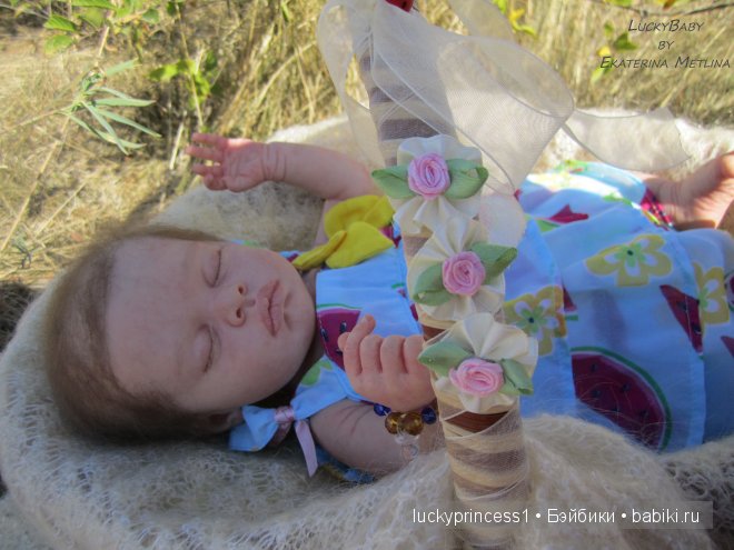 Маленький ангел Ксюша. Кукла реборн от LuckyBaby by Ekaterina Metlina