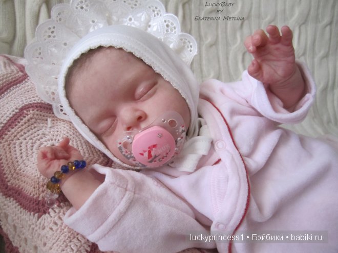 Маленький ангел Ксюша. Кукла реборн от LuckyBaby by Ekaterina Metlina (фото 10)