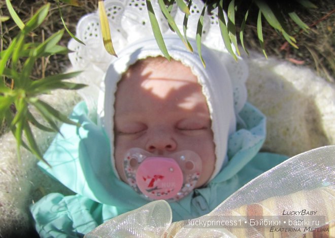 Маленький ангел Ксюша. Кукла реборн от LuckyBaby by Ekaterina Metlina