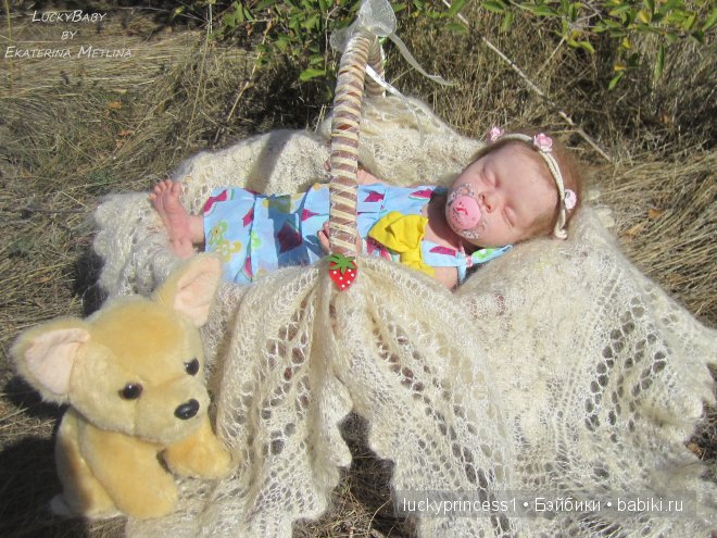 Маленький ангел Ксюша. Кукла реборн от LuckyBaby by Ekaterina Metlina