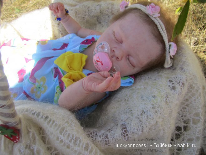 Маленький ангел Ксюша. Кукла реборн от LuckyBaby by Ekaterina Metlina