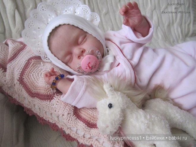 Маленький ангел Ксюша. Кукла реборн от LuckyBaby by Ekaterina Metlina