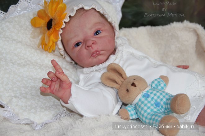Эмили, девочка с голубыми глазами. Кукла реборн от LuckyBaby by Ekaterina Metlina