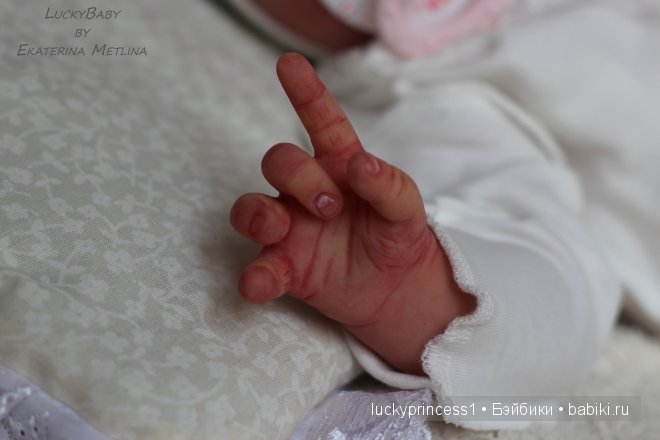 Эмили, девочка с голубыми глазами. Кукла реборн от LuckyBaby by Ekaterina Metlina