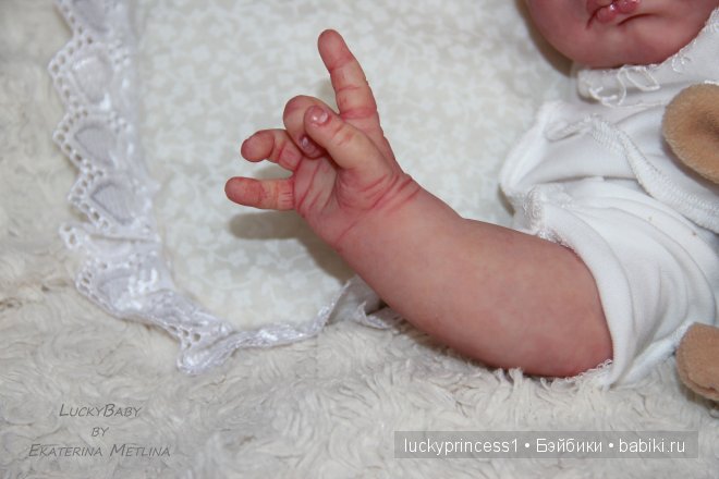 Эмили, девочка с голубыми глазами. Кукла реборн от LuckyBaby by Ekaterina Metlina