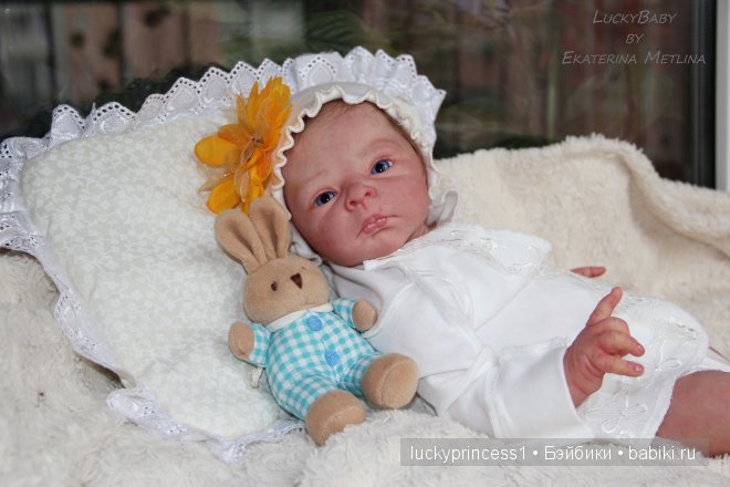Эмили, девочка с голубыми глазами. Кукла реборн от LuckyBaby by Ekaterina Metlina