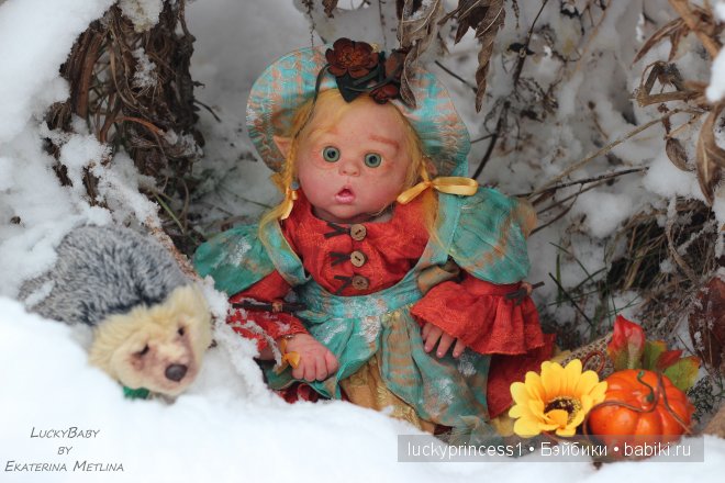 Зимняя сказка эльфика Мариссы. Кукла реборн LuckyBaby by Ekaterina Metlina | Бэйбики Зимняя сказка эльфика Мариссы. Кукла реборн LuckyBaby by Ekaterina Metlina (фото 7)