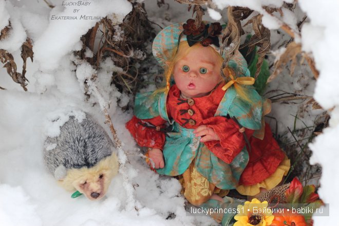 Зимняя сказка эльфика Мариссы. Кукла реборн LuckyBaby by Ekaterina Metlina | Бэйбики Зимняя сказка эльфика Мариссы. Кукла реборн LuckyBaby by Ekaterina Metlina (фото 8)