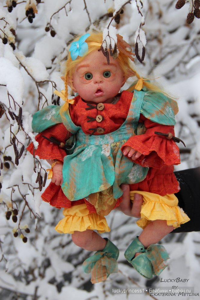 Зимняя сказка эльфика Мариссы. Кукла реборн LuckyBaby by Ekaterina Metlina | Бэйбики Зимняя сказка эльфика Мариссы. Кукла реборн LuckyBaby by Ekaterina Metlina