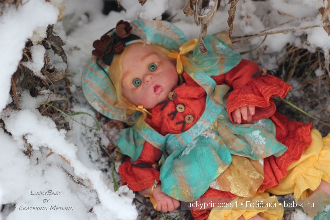 Зимняя сказка эльфика Мариссы. Кукла реборн LuckyBaby by Ekaterina Metlina | Бэйбики Зимняя сказка эльфика Мариссы. Кукла реборн LuckyBaby by Ekaterina Metlina (фото 2)