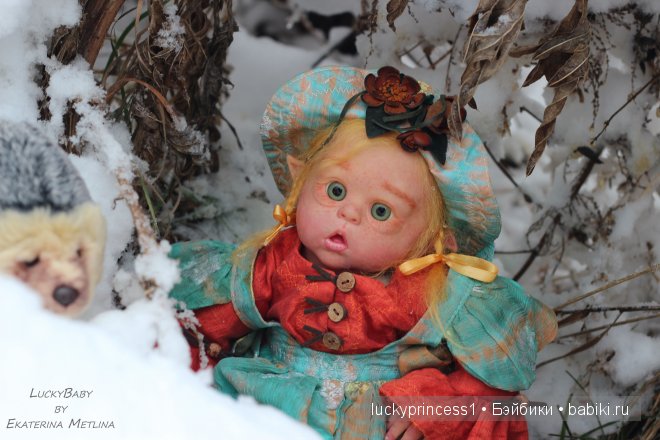 Зимняя сказка эльфика Мариссы. Кукла реборн LuckyBaby by Ekaterina Metlina | Бэйбики Зимняя сказка эльфика Мариссы. Кукла реборн LuckyBaby by Ekaterina Metlina (фото 6)