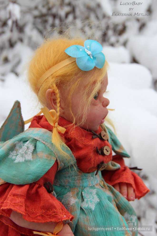 Зимняя сказка эльфика Мариссы. Кукла реборн LuckyBaby by Ekaterina Metlina | Бэйбики Зимняя сказка эльфика Мариссы. Кукла реборн LuckyBaby by Ekaterina Metlina
