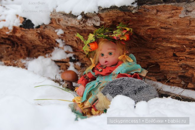 Зимняя сказка эльфика Мариссы. Кукла реборн LuckyBaby by Ekaterina Metlina | Бэйбики Зимняя сказка эльфика Мариссы. Кукла реборн LuckyBaby by Ekaterina Metlina