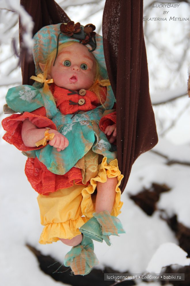 Зимняя сказка эльфика Мариссы. Кукла реборн LuckyBaby by Ekaterina Metlina | Бэйбики Зимняя сказка эльфика Мариссы. Кукла реборн LuckyBaby by Ekaterina Metlina