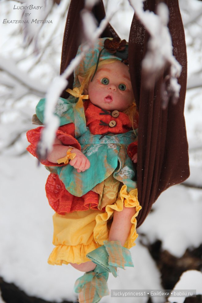 Зимняя сказка эльфика Мариссы. Кукла реборн LuckyBaby by Ekaterina Metlina | Бэйбики Зимняя сказка эльфика Мариссы. Кукла реборн LuckyBaby by Ekaterina Metlina