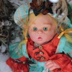 Зимняя сказка эльфика Мариссы. Кукла реборн LuckyBaby by Ekaterina Metlina
