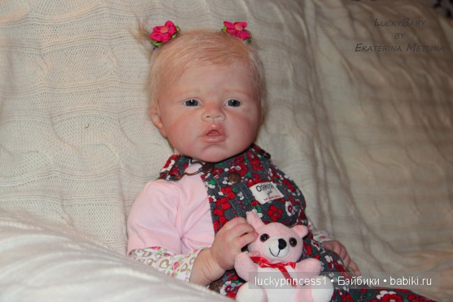 Переодевашки Златы. Кукла реборн Екатерины Метлиной