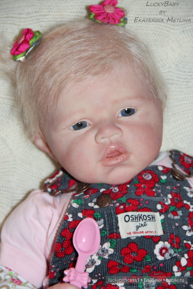 Переодевашки Златы. Кукла реборн Екатерины Метлиной