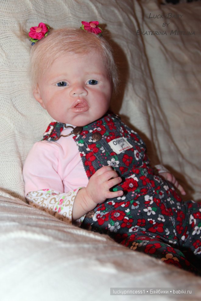 Переодевашки Златы. Кукла реборн Екатерины Метлиной