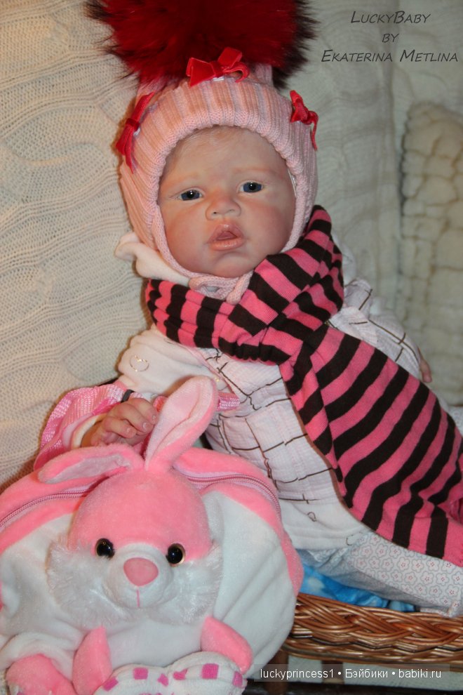 Переодевашки Златы. Кукла реборн Екатерины Метлиной (фото 7)