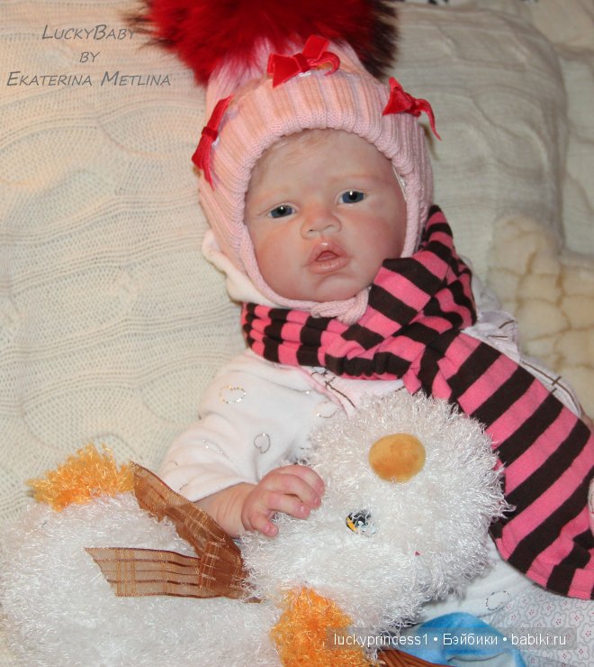 Переодевашки Златы. Кукла реборн Екатерины Метлиной (фото 5)