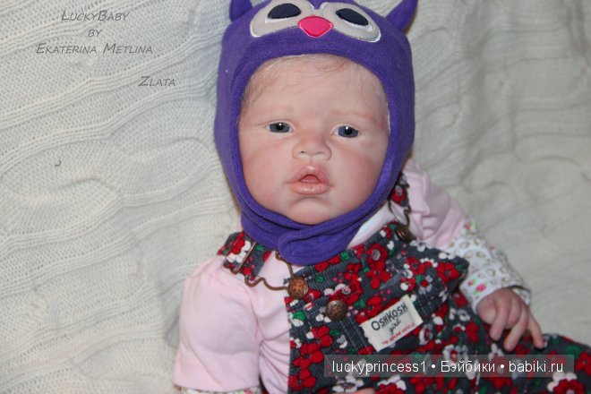 Переодевашки Златы. Кукла реборн Екатерины Метлиной (фото 8)