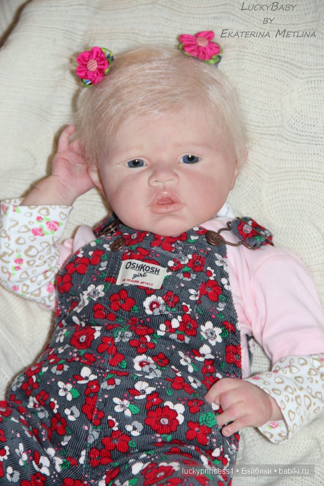 Переодевашки Златы. Кукла реборн Екатерины Метлиной