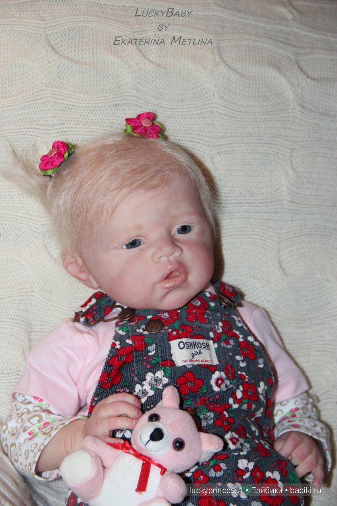 Переодевашки Златы. Кукла реборн Екатерины Метлиной