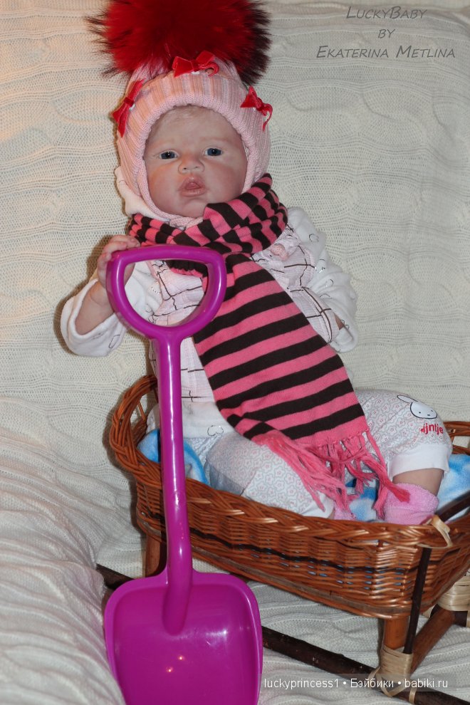 Переодевашки Златы. Кукла реборн Екатерины Метлиной (фото 2)