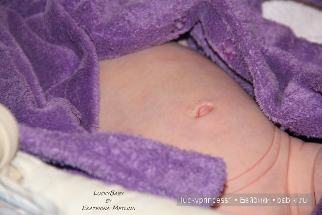 Алинка-Малинка. Кукла реборн Екатерины Метлиной